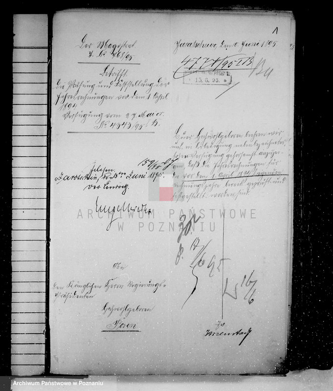 Obraz 5 z jednostki "Die Verwaltung der Stadt Jaratschewo /Jaraczewo/ kreis Jarotschin"