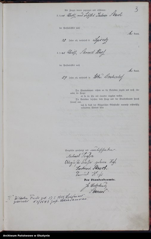 image.from.unit.number "Heiraths-Haupt-Register Nr 1 - 23"