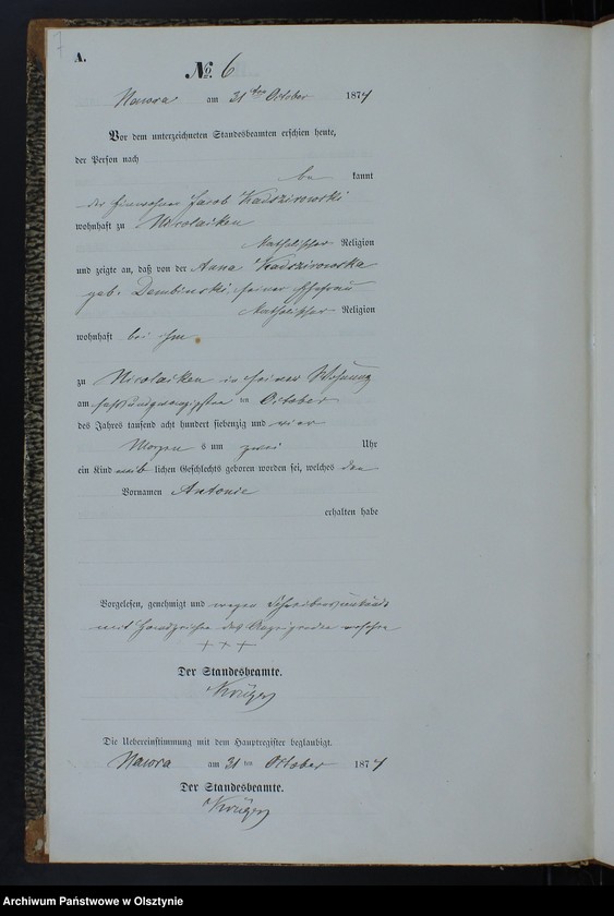 image.from.unit.number "Geburts-Neben-Register Nr 1 - 21"