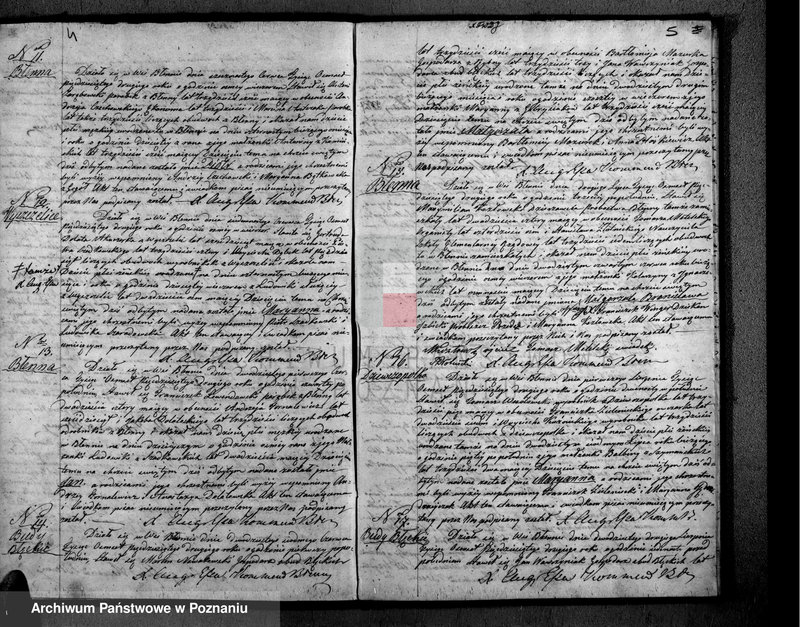 Obraz 4 z jednostki "Duplikat urodzonych, zaślubionych i zgonów"