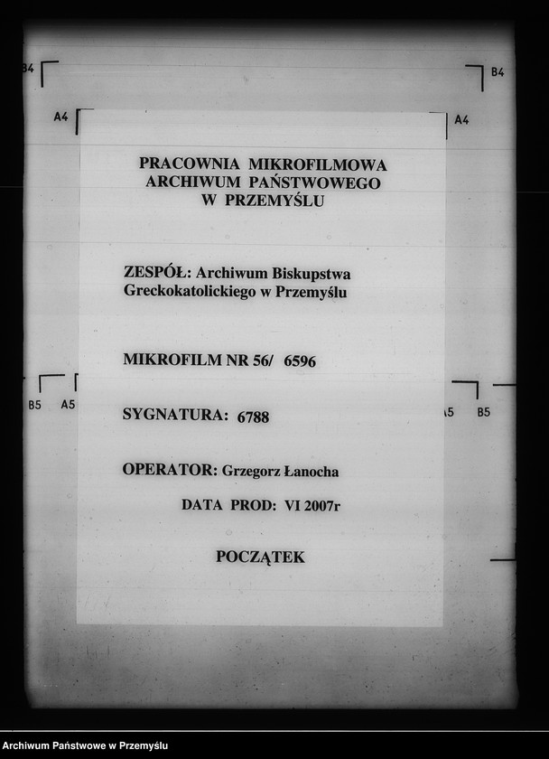 image.from.unit.number "[Kopie ksiąg metrykalnych parafii Przedzielnica z filiami Grabownica, Hubice, Podmojsce (dekanat Dobromil)]"