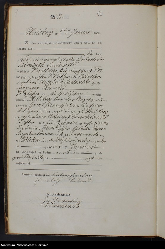 image.from.unit.number "Sterbe-Haupt-Register Nr 1 - 174"