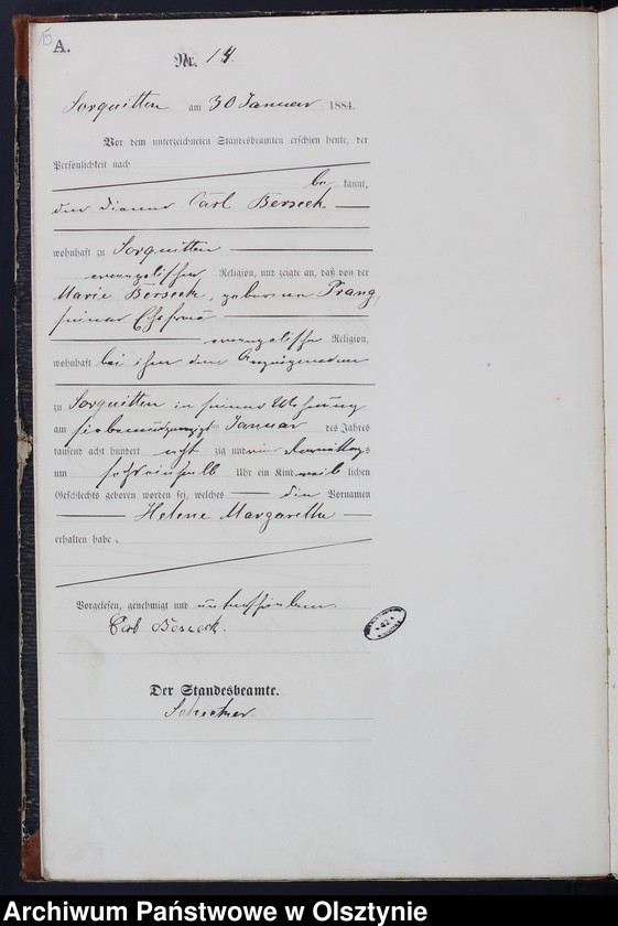 image.from.unit.number "Geburts-Haupt-Register Nr 1 - 74"