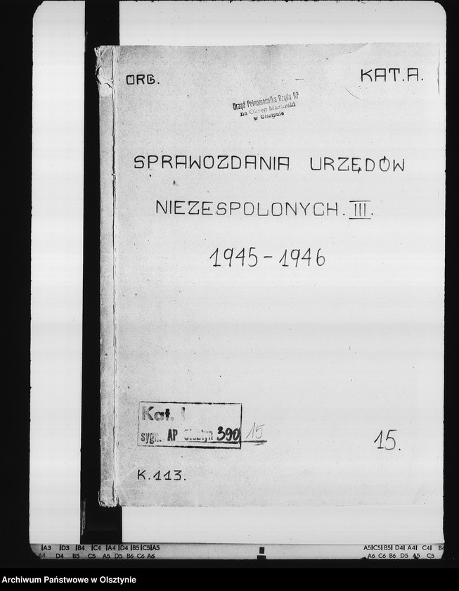 image.from.unit.number "Sprawozdania Urzędów Niezespolonych. III"