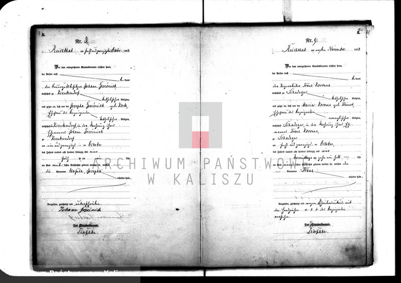 Obraz 8 z jednostki "[Księga urodzeń]"