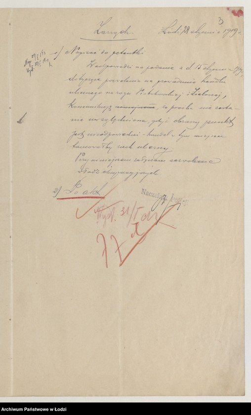 Obraz 5 z jednostki "Podania o zezwolenia na handel uliczny… "