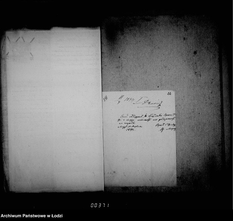 Obraz 20 z jednostki "O činovnikach i služiteljach magistrata g. Lodzi"