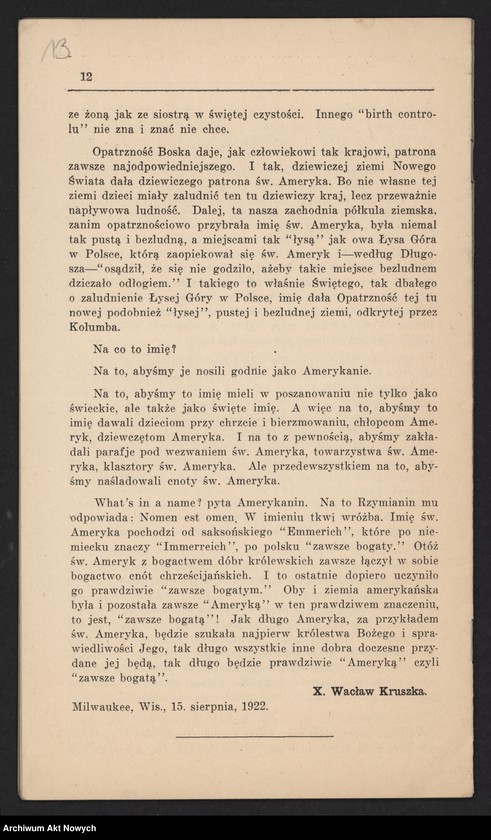 image.from.unit.number "Utwory literackie przesłane I. J. Paderewskiemu, cz. I.; M.in. opera w 4-ch aktach z poematu Malczewskiego ułożył St. Przybyszewski"