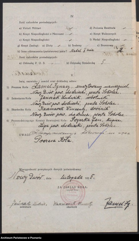 Obraz 4 z jednostki "Lipa, powiat Chodzież - akta koła."