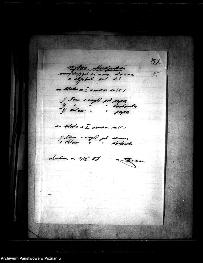 Obraz 19 z jednostki "/Przymusowy wykup majątku Łężce powiatu międzychodzkiego/"