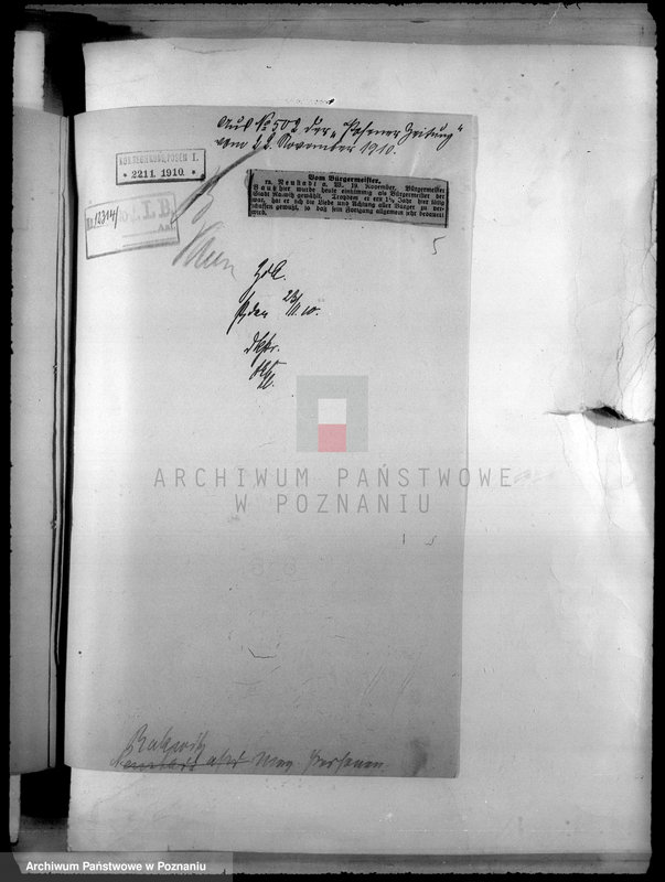 Obraz 9 z jednostki "Die Magistratspersonen der Stadt Rakwitz"