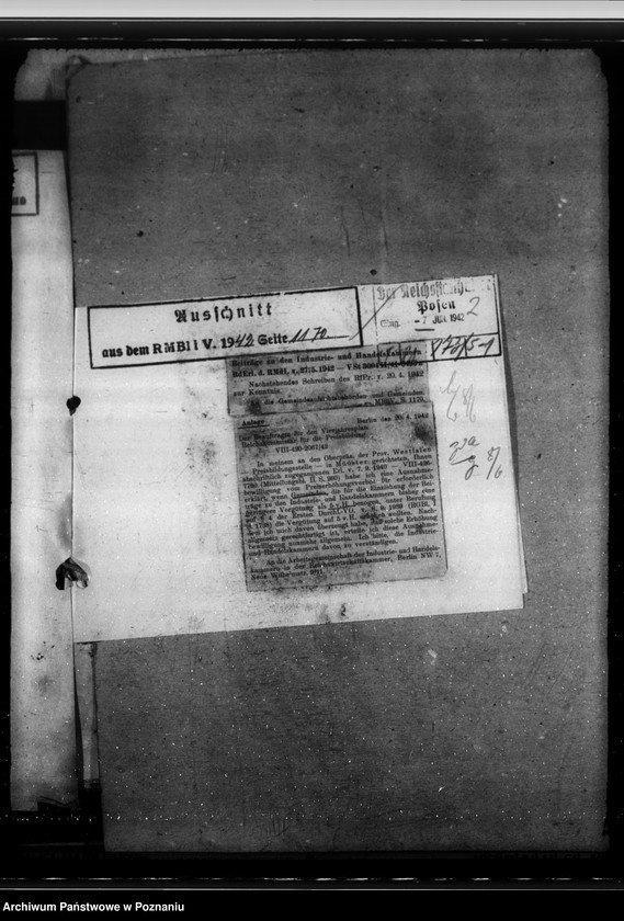 Obraz 6 z jednostki "Angelegenheiten der Kommunalverbände. Beiträge zum Reichsnährstand. Gemeindeabgaben."