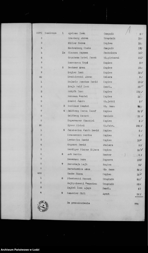 Obraz 5 z jednostki "Rejestr poborczy"