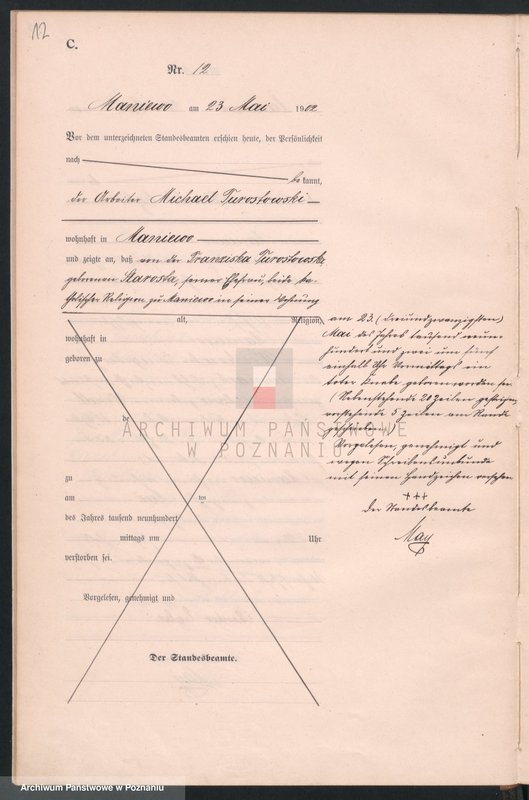 Obraz 15 z jednostki "Sterbe-Haupt-Register"