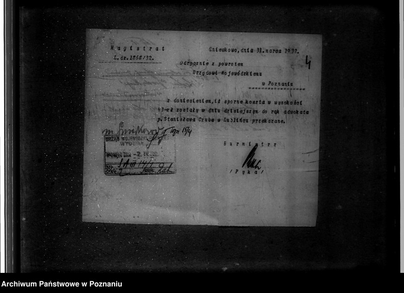 Obraz 8 z jednostki "Miasto Gniewkowo sprawy różne"