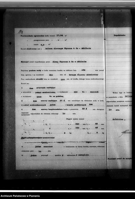 Obraz 18 z jednostki "Tartak parowy Steinerta w Koźminie pow. krotoszyński nr woj. 398"