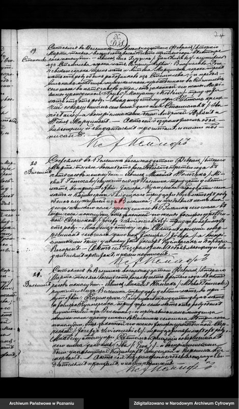 Obraz 9 z jednostki "Księga urodzeń, małżeństw, zgonów"