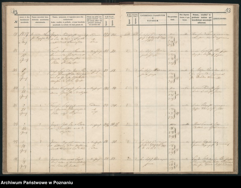 Obraz 9 z jednostki "Księga małżeństw"
