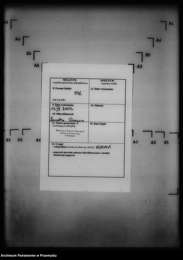 Obraz 3 z jednostki "[Kopie ksiąg metrykalnych parafii Grab z filiami Ożenna, Wyszowatka (dekanat Dukla)]"