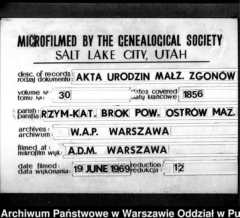 image.from.unit.number "Akta urodzeń, małżeństw i zgonów"
