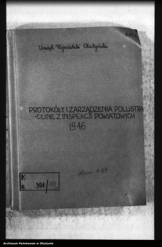 image.from.unit.number "Protokoły i zarządzenia polustracyjne z inspekcji powiatowych /zespołowe/"
