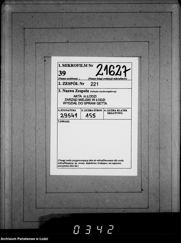 Obraz 2 z jednostki "J.1561-1580 [Wnioski Żydów z Getta o zwrot należności za towar wzięty na kredyt]"