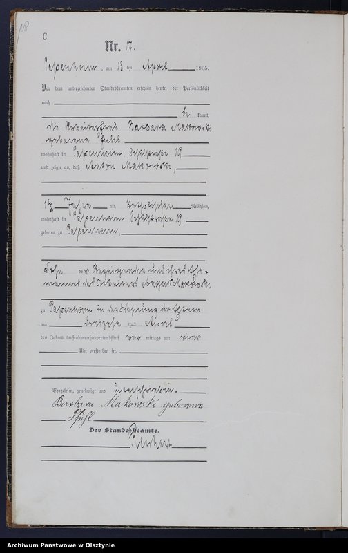 image.from.unit.number "Sterbe-Haupt-Register Nr 1 - 44"