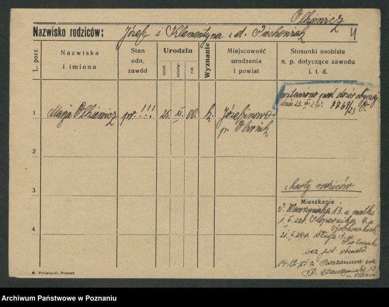 Obraz 6 z jednostki "Olk - Olszewski"