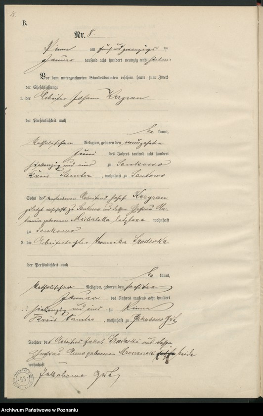 image.from.unit.number "Księga małżeństw"