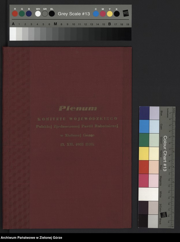 image.from.unit.number "Protokół plenarnego posiedzenia nt.: Wyniki działalności w wojewódzkiej organizacji partyjnej w dziedzinie rozwoju socjalistycznego współzawodnictwa pracy. Załączniki. 13 grudnia 1955 r."