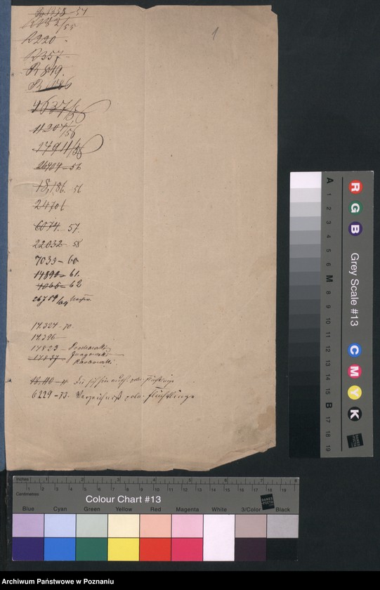 Obraz 4 z jednostki "A. betr. die Erteilung von Aufenthalts-Karten an polnische Flüchtlinge und Namensverzeichnis"