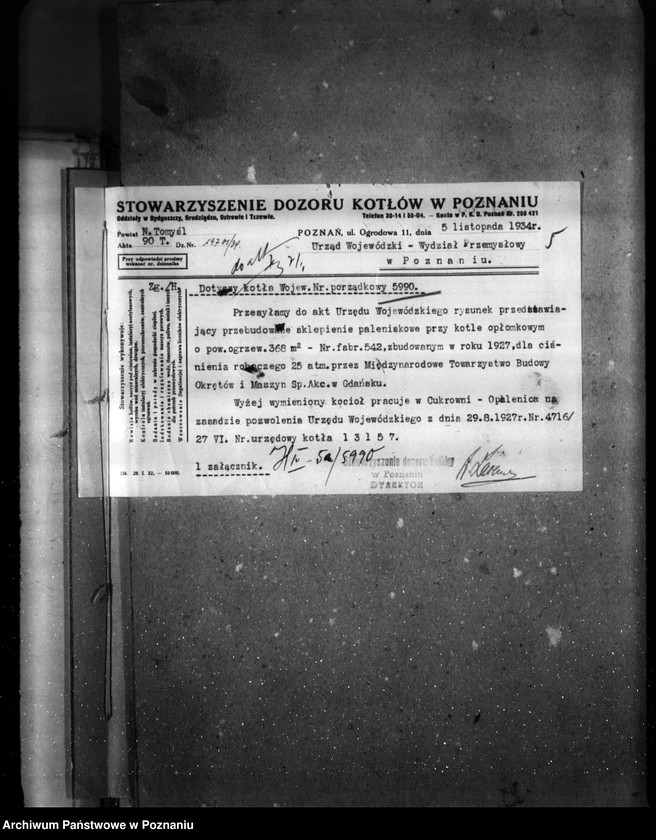 Obraz 9 z jednostki "Cukrownia w Opalenicy, pow. nowotomyski nr woj. 5990"