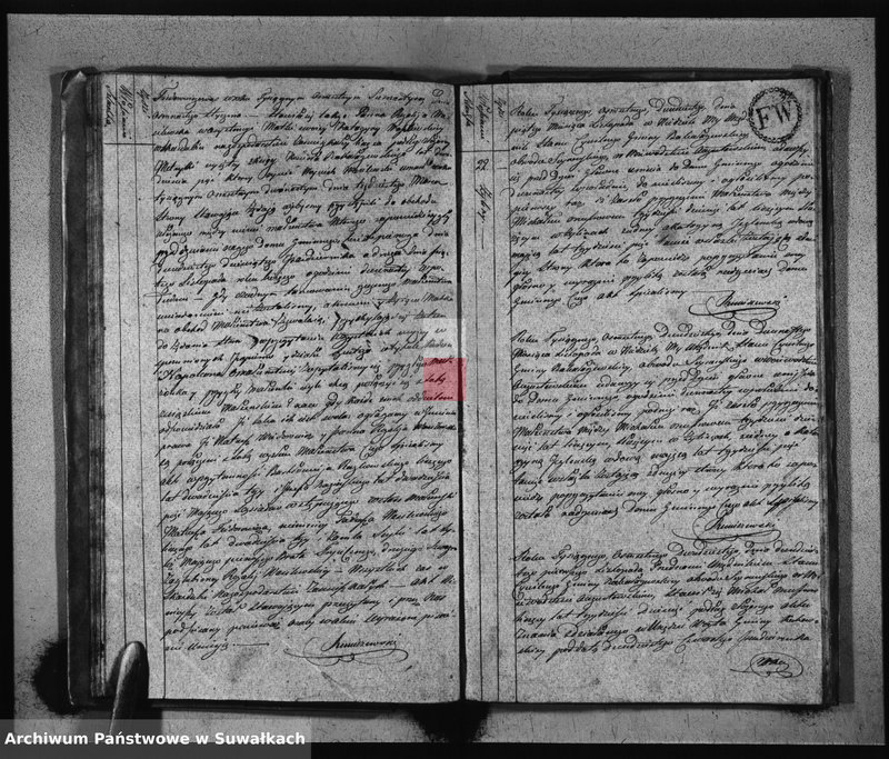 image.from.unit.number "Akta Zaślubionych Gminy Bakałarzewskiey"