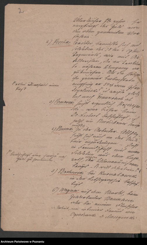 Obraz 5 z jednostki "Nachweisung der in der Stadt sich aufhaltenden polnischen Überläufer"