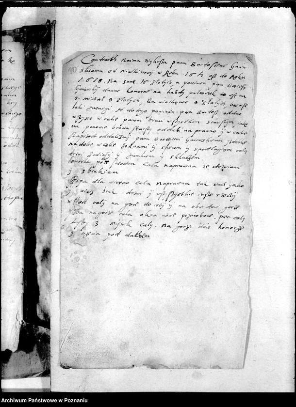 Obraz 14 z jednostki "Regestr bractwa bednarskiego renouatus roku pańskigo 1603 ...."