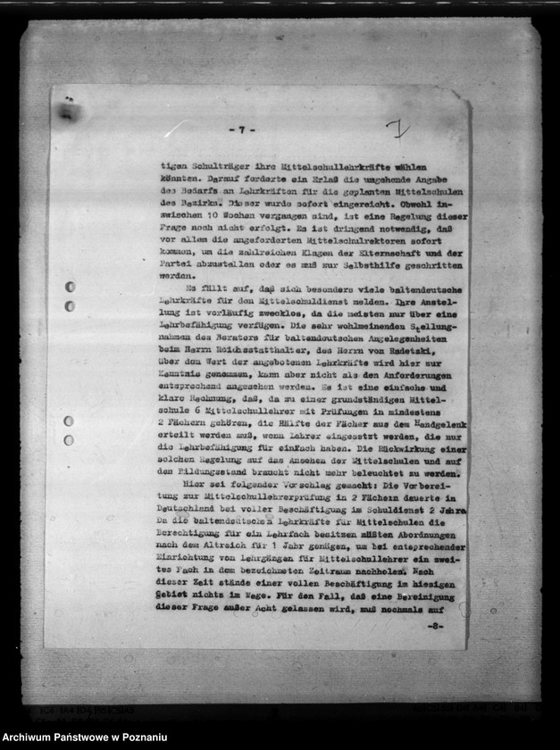 Obraz 11 z jednostki "Trudności szkolnictwa w rejencji łódzkiej"