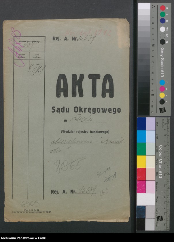 Obraz 2 z jednostki "J.Markowicz i Nasielski- zakład meblarski"