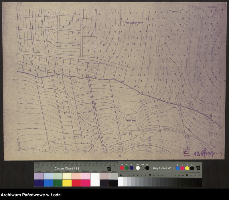 Obraz 1 z jednostki "Plan miasta Łodzi. Sekcja NO 93"