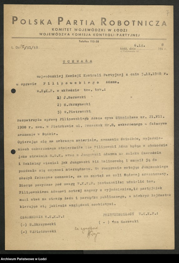 Obraz 8 z jednostki "Uchwały Komisji"