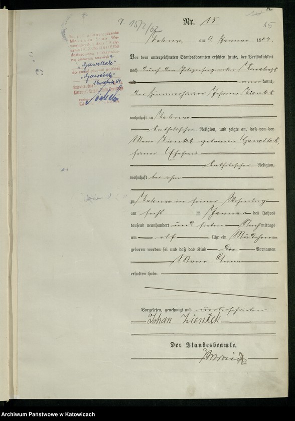 image.from.unit.number "Księga urodzeń, tom 1, nr 1-560"