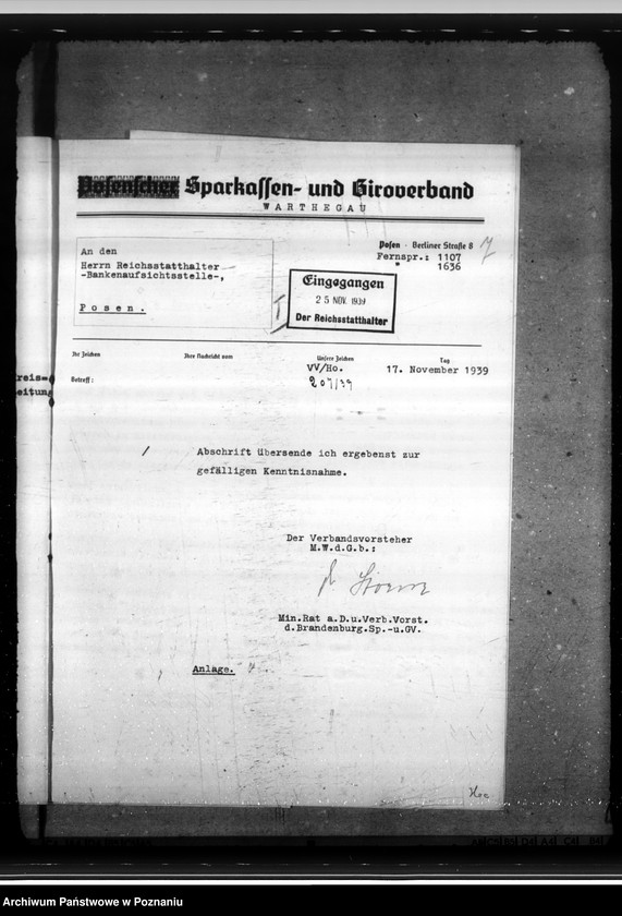 Obraz 10 z jednostki "Sparkassen und Giroverband Wartheland"