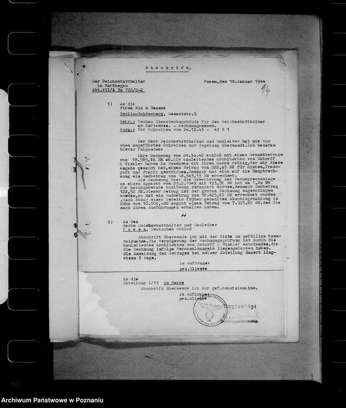 Obraz 18 z jednostki "Fundusze budowlane dla namiestnika"