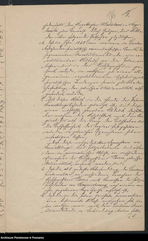 Obraz 19 z jednostki "Klage der Posener Polizeibeamten gegen den Rechtsanwalt Elven in Köln wegen Beamtenbeleidigung im Działyński - Prozess"