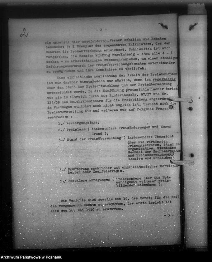 Obraz 6 z jednostki "Preisbildung und Preisüberwachung - [Preispolitische Lageberichte]"