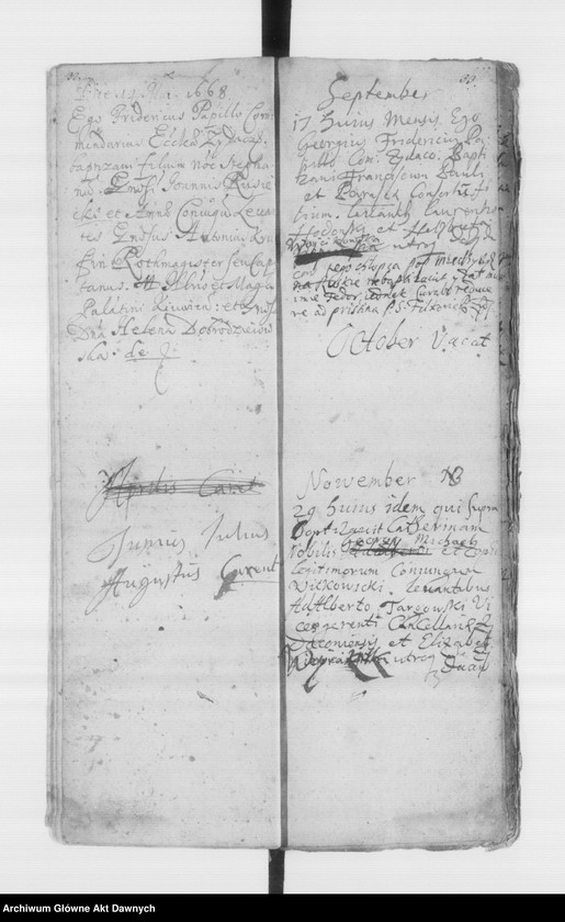 image.from.unit.number "Parafia: Żydaczów. Dekanat: Stryj. Księga metrykalna chrztów 1657-1708 i ślubów* 1657-1677, 1683-1708 dla całej parafii."