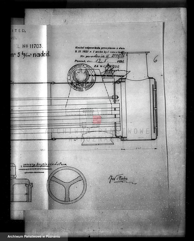 Obraz 12 z jednostki "Płużyna - Fabryka maszyn rolniczych - J. Nitsche nr woj. kotła 468"