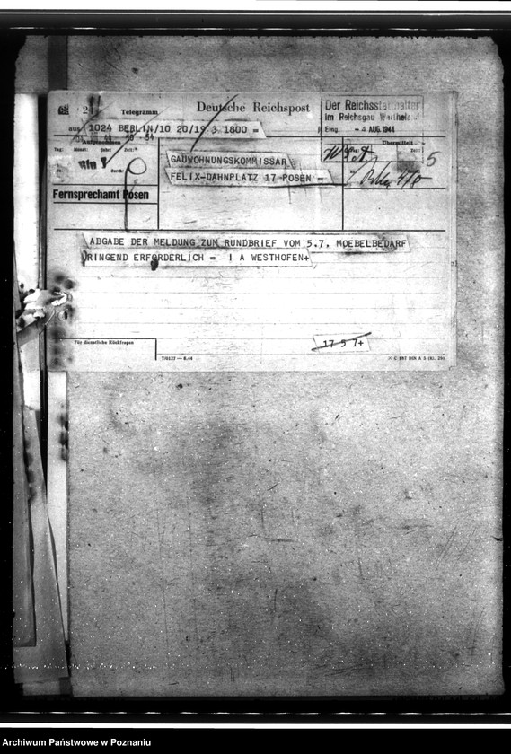 Obraz 10 z jednostki "DWH - Möbel für Behelfsheime"