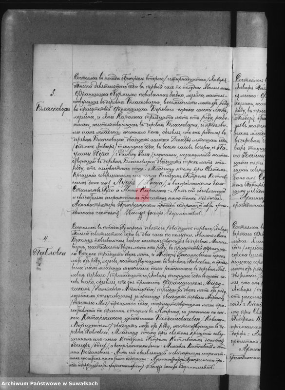 Obraz 6 z jednostki "Księga urodzeń, małżeństw, zejścia 1900 r. Przerośl"
