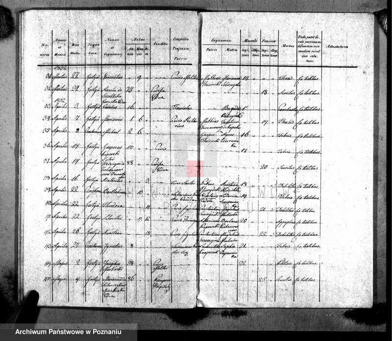 Obraz 20 z jednostki "Liber baptisatorum, copulatorum, mortuorum"