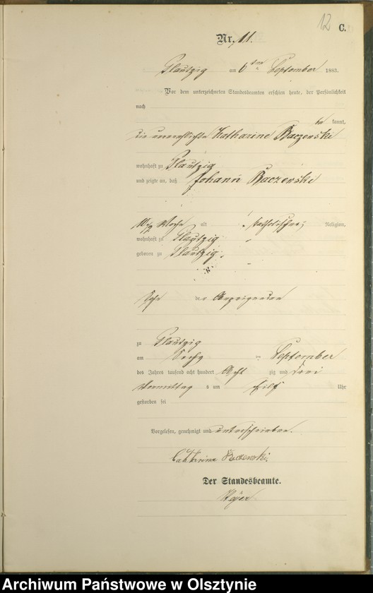 image.from.unit.number "Sterbe-Haupt-Register Nr 1 - 24"